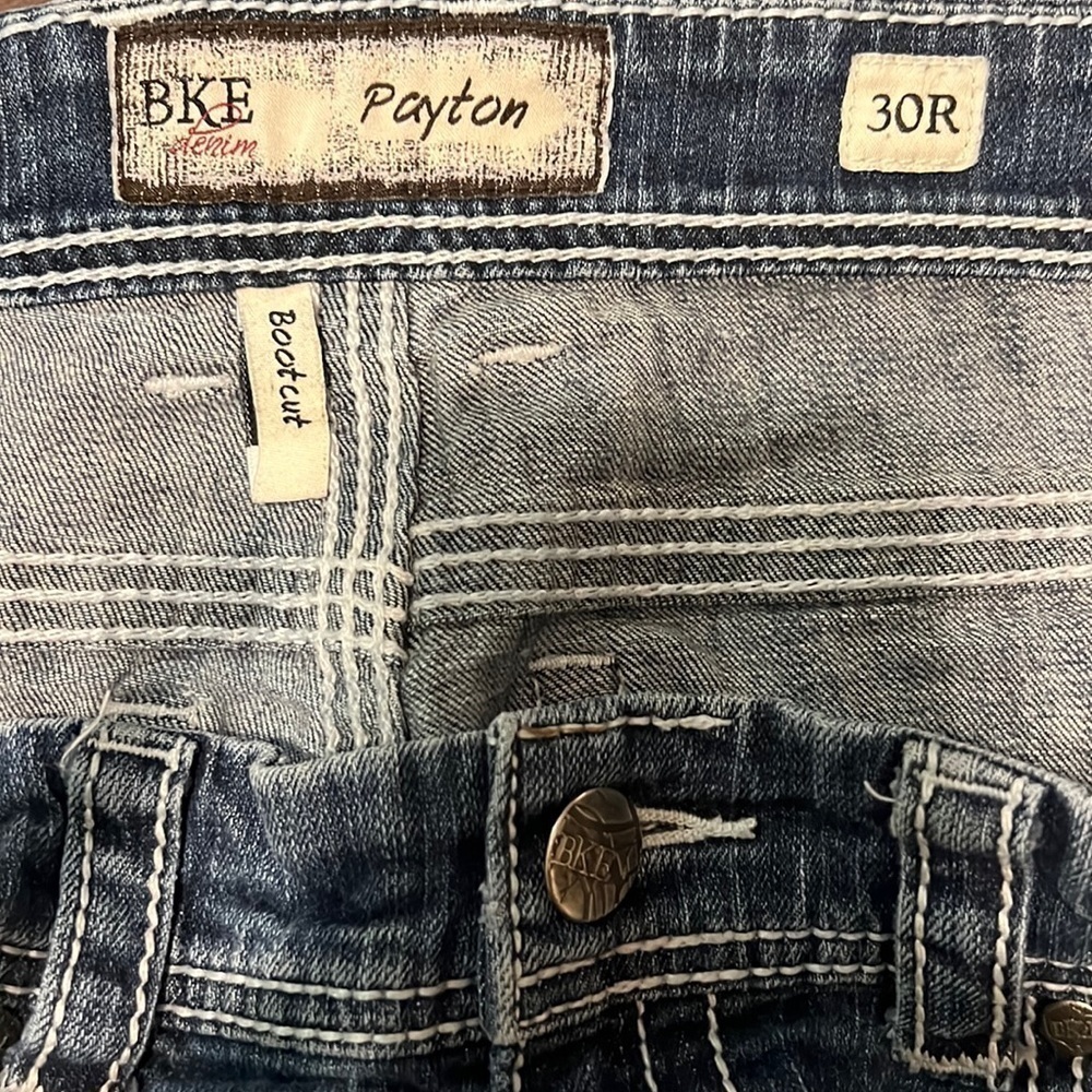 Women’s BKE Payton Bootcut Jeans 30x31.5 (EXCELLENT) - Picture 5 of 9